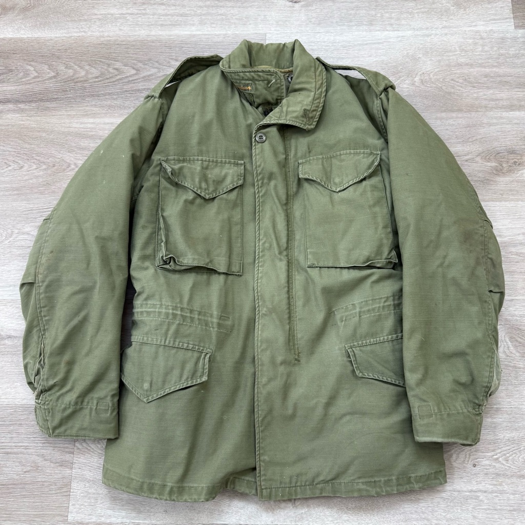 Vintage M-1965 Field Jacket Og 107 Men’s Size Small Regular W/ Original Liner